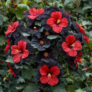 Гибискус Шиммеринг купить по цене от 720р. в интернет-магазине «Посадика» с доставкой почтой в в Оханске и по всей России – [изображение №1].